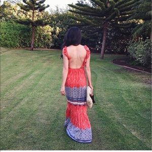 August’s the label maxi dress